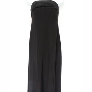 Ralph Lauren Strapless Black Dress
